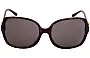 Bvlgari 8120-B Replacement Sunglass Lenses 57mm wide Front View 