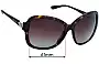 Sunglass Fix Verres de Remplacement pour Bvlgari 8135-B - 61mm Wide 
