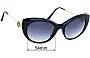 Sunglass Fix Replacement Lenses for Bvlgari 8141-K-F - 54mm Wide 