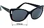 Sunglass Fix Verres de Remplacement pour Bvlgari 8170 - 57mm Wide 