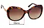 Sunglass Fix Replacement Lenses for Bvlgari 8199-B - 55mm Wide 