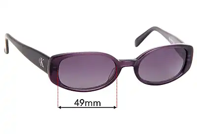 Calvin Klein CK4022 Lentes de Repuesto 49mm wide 