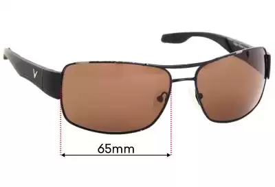 Callaway Golf Eyewear C80004 Replacement Lenses 65mm wide 