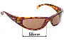 Sunglass Fix Replacement Lenses for Calvin Klein CK3001 - 58mm Wide 