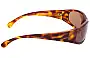 Calvin Klein CK3001 Replacement Lenses Side View 
