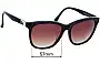 Sunglass Fix Replacement Lenses for Calvin Klein CK4292S - 57mm Wide 