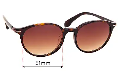 Calvin Klein CK5833KS Lentes de Repuesto 51mm wide 