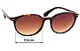 Sunglass Fix Replacement Lenses for Calvin Klein CK5833KS - 51mm Wide 