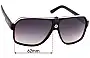 Sunglass Fix Verres de Remplacement pour Carrera 33/S - 62mm Wide 