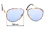 Sunglass Fix Replacement Lenses for Carrera 5748 - 58mm Wide 