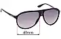 Sunglass Fix Lentes de Repuesto para Carrera 6015/S - 61mm Wide 