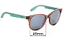 Sunglass Fix Replacement Lenses for Carrera Carrerino 12 - 49mm Wide 