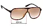 Sunglass Fix Replacement Lenses for Carrera New Safari KMEJ6 - 62mm Wide 