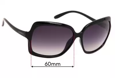 Carve Grace Replacement Lenses 60mm wide 