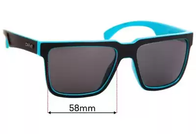 Carve Phenomenon Replacement Lenses 58mm wide 