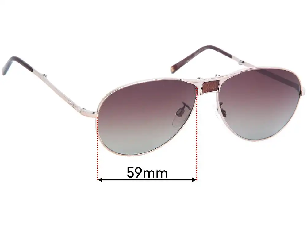 Sunglass Fix Replacement Lenses for Chanel 4139-Q - 59mm Wide Sunglass Fix Replacement Lenses for Chanel 4139-Q - 59mm Wide