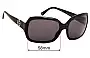 Sunglass Fix Ersatzgläser für Chanel 5147 - 58mm Wide 