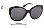Sunglass Fix Ersatzgläser für Chanel 5338-H-A - 56mm Wide 