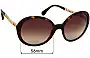 Sunglass Fix Replacement Lenses for Chanel 5353 - 56mm Wide 