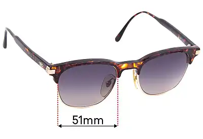Christian Dior 2664 Replacement Lenses 51mm wide 