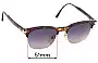 Sunglass Fix Replacement Lenses for Christian Dior 2664 - 51mm Wide 