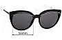 Sunglass Fix Replacement Lenses for Christian Dior Liner - 56mm Wide 