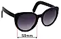 Sunglass Fix Ersatzgläser für Cutler and Gross of London 1112 - 58mm Wide 