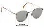 Sunglass Fix Verres de Remplacement pour Dakota Smith Santa Fe Vintage - 48mm Wide 