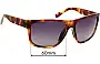 Sunglass Fix Replacement Lenses for D'Blanc 1 Chord Wonder - 60mm Wide 