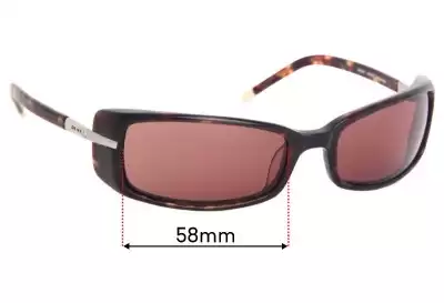 DKNY DY4031 Replacement Lenses 58mm wide 