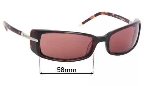 DKNY DY4031 Replacement Lenses 58mm wide 