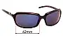 Sunglass Fix Replacement Lenses for Dolce & Gabbana DD2192 - 62mm Wide 