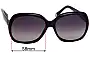 Sunglass Fix Verres de Remplacement pour Dolce & Gabbana DD3077 - 58mm Wide 