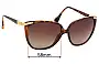 Sunglass Fix Verres de Remplacement pour Dolce & Gabbana DG8096 - 58mm Wide 