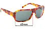 Sunglass Fix Ersatzgläser für Dolce & Gabbana DG4044 - 63mm Wide 
