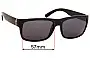 Sunglass Fix Replacement Lenses for Electric Back Line - 58mm Wide 