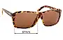 Sunglass Fix Replacement Lenses for Electric Captain Ahab - 61mm Wide 