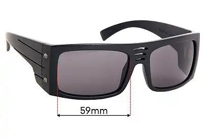 Electric CB4 Replacement Lenses 59mm wide 