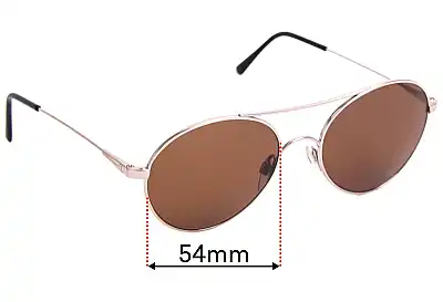 Electric Huxley Replacement Lenses 54mm wide 