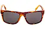 Electric Swingarm XL Replacement Sunglass Lenses - 58mm wide Front View 