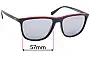 Sunglass Fix Replacement Lenses for Emporio Armani EA4109 - 57mm Wide 