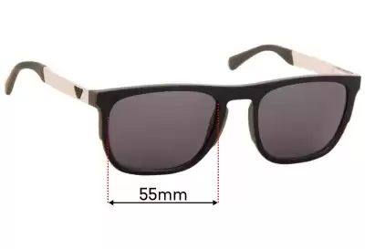Emporio Armani EA4114 Replacement Lenses 55mm wide 