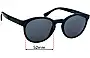 Sunglass Fix Replacement Lenses for Emporio Armani EA4152 - 52mm Wide 