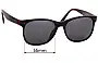 Sunglass Fix Replacement Lenses for Etnia Barcelona Leblon - 55mm Wide 