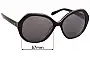 Sunglass Fix Ersatzgläser für Fossil FOS 2031/S - 57mm Wide 