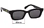 Sunglass Fix Verres de Remplacement pour Gentle Monster Jennie - 49mm Wide 