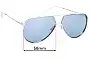 Sunglass Fix Replacement Lenses for Givenchy GV 0126 - 58mm Wide 