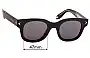 Sunglass Fix Replacement Lenses for Givenchy GV 7037/S - 47mm Wide 