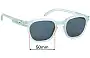 Sunglass Fix Replacement Lenses for Good Citizens Palm Beach - 50mm Wide 