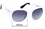 Sunglass Fix Ersatzgläser für Gorman Spotlight - 53mm Wide 